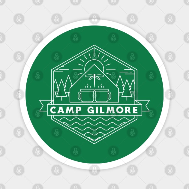 Camp Gilmore Magnet by Stars Hollow Mercantile